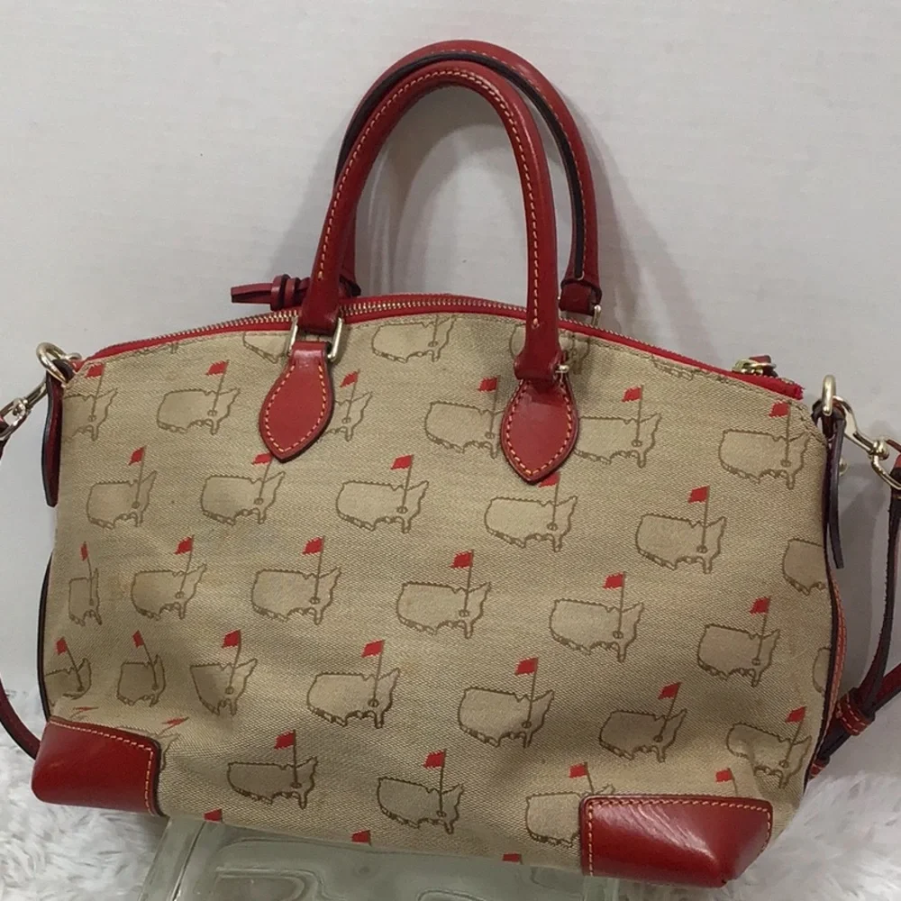 Dooney & Bourke Augusta Masters Golf vintage satchel - Picture 6 of 12